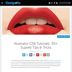 Illustrator CS6 Tutorials: 30+ Superb Tips & Tricks