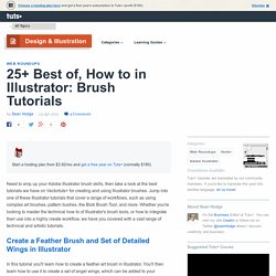 25+ Best of, How to in Illustrator: Brush Tutorials - Tuts+ Design & Illustration Article