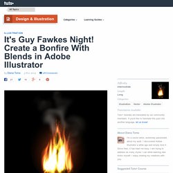 It's Guy Fawkes Night! Create a Bonfire With Blends in Adobe Illustrator