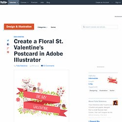 Create a Floral St. Valentine's Postcard in Adobe Illustrator