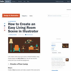 How to Create an Easy Living Room Scene in Illustrator
