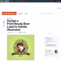 Design a Print-Ready Beer Label in Adobe Illustrator