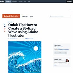 How to Create a Stylized Wave using Adobe Illustrator