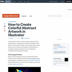 How to Create Colorful Abstract Artwork in Illustrator