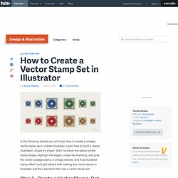 How to Create a Vector Stamp Set in Illustrator