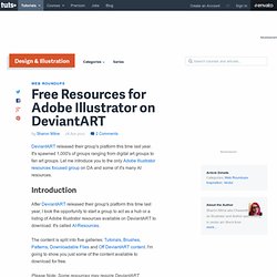 Free Resources for Adobe Illustrator on DeviantART