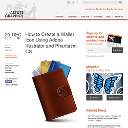 How to Create a Wallet Icon Using Adobe Illustrator and Phantasm CS