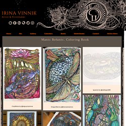 Irina Vinnik. Artist illustrator printmaker.