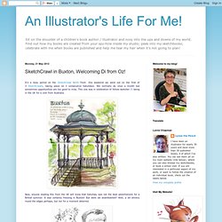 An Illustrator's Life For Me!: SketchCrawl in Buxton, Welcoming Di from Oz!