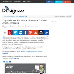Top Websites For Adobe Illustrator Tutorials And Techniques