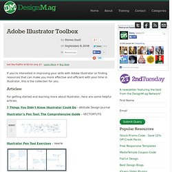 Adobe Illustrator Toolbox - Web Design Blog – DesignM.ag