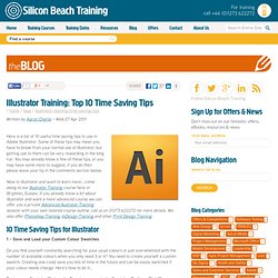 Illustrator Training: Top 10 Time Saving Tips « Silicon Beach Training Resources