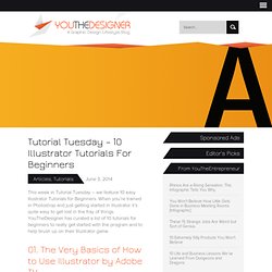 10 Illustrator Tutorials For Beginners