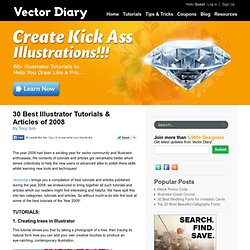 30 Best Illustrator Tutorials & Articles of 2008