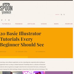 20 Basic Illustrator Tutorials Every Beginner Should See