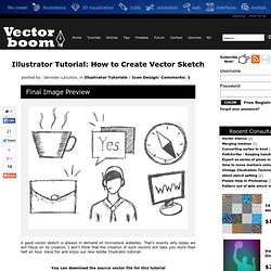How to Create Vector Sketch Using Photoshop and Illustrator