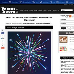 Illustrator Tutorial: How to Create Colorful Vector Fireworks