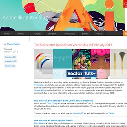 Top 5 Illustrator Tutorials on Vectortuts+ in February 2013 « Adobe Illustrator blog