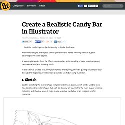 Create a Realistic Candy Bar in Illustrator