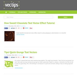 Vectips - Page 3 of 77 - Adobe Illustrator® Tutorials, tips, tricks, and resources