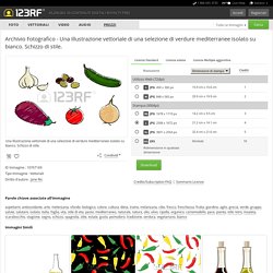 A Vector Illustration Of A Selection Of Mediterranean Vegetables.. Royalty Free Cliparts, Vectors, And Stock Illustration. Image 10767169.