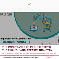 The Importance of eCommerce to the Fashion and Apparel Industry