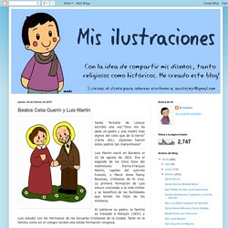 Mis ilustraciones: Beatos Celia Guerín y Luis Martín