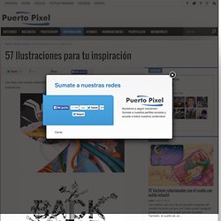 57 Ilustraciones para tu inspiración - PuertoPixel.com