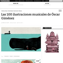 Las 100 ilustraciones musicales de Oscar Giménez