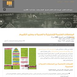 الملصقات العلمية الإنجليزية و العربية و معايير التقييم – الأكاديمية التعليمية – البحث العلمي
