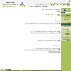 מסמכי עזר לתכנון לימודים