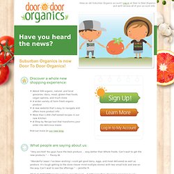 Suburban Organics - How our Service Works