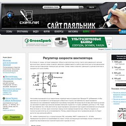 Регулятор скорости вентилятора