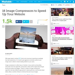 18 Image Compressors to Speed Up Your Website