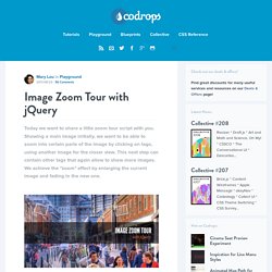 Image Zoom Tour with jQuery