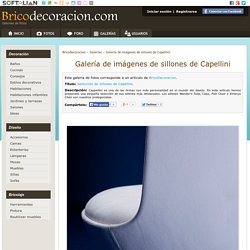 Galería de imágenes de sillones de Capellini. Selección de sillones de Capellini