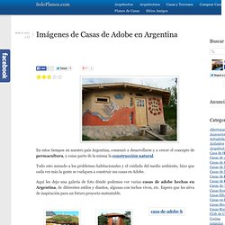 Imágenes de Casas de Adobe en Argentina