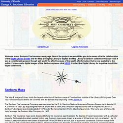 Map & Imagery Library at the University of Florida