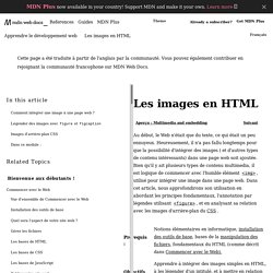 Les images en HTML - Apprendre le développement web