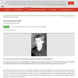 Louis Bachelier (célébrité posthume)