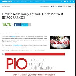 How to Make Images Stand Out on Pinterest [INFOGRAPHIC]