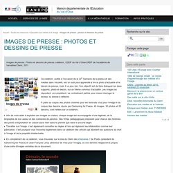 Images de presse : photos et dessins de presse