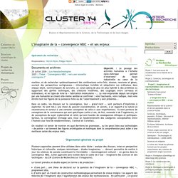 L'imaginaire de la « convergence NBIC » et ses enjeux - Cluster 14