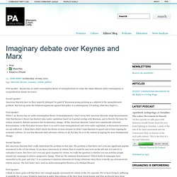 Imaginary debate over Keynes and Marx » pa