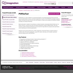 PVRTexTool v3.32 - Imagination Technologies