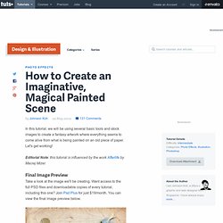 How to Create an Imaginative, Magical Painted Scene
