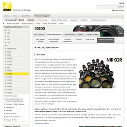NIKKOR/Accessories - Nikon D5200