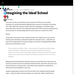 Imagining the Ideal School