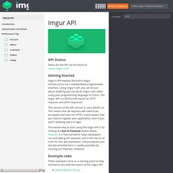 Imgur API