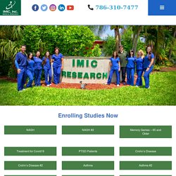 IMIC Medical Research – IMIC, Inc